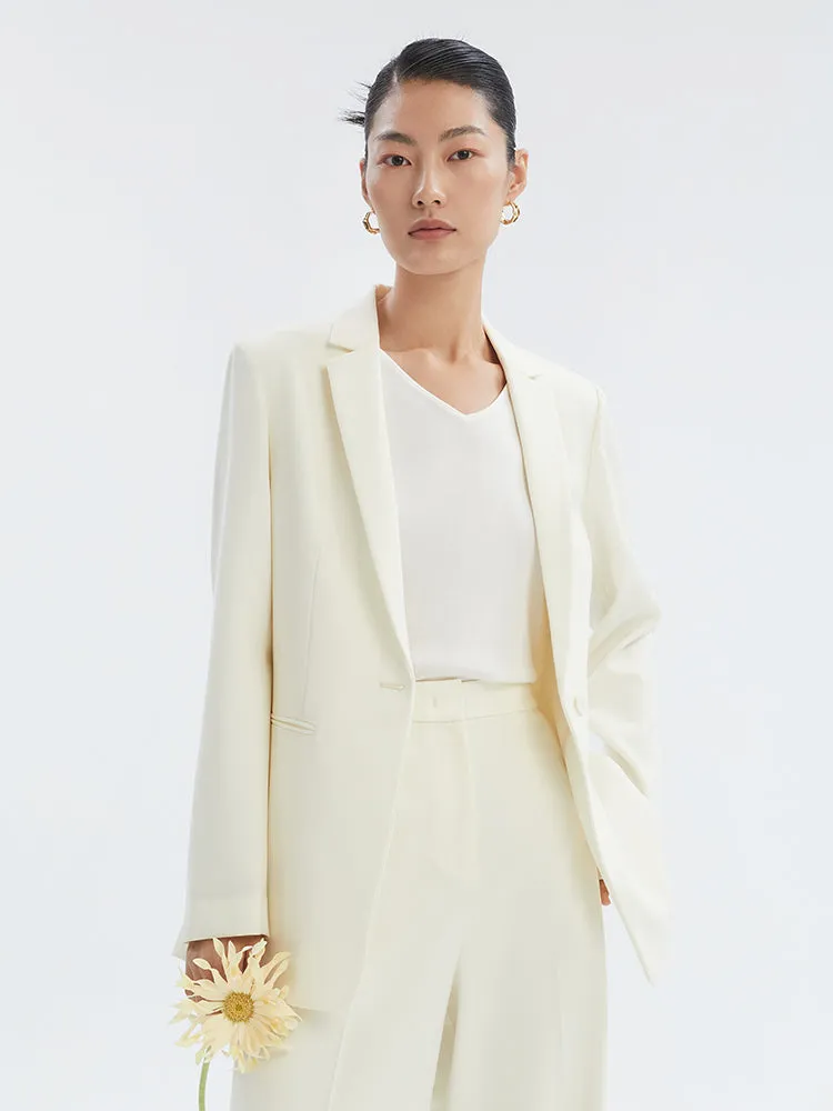 Washable Worsted Wool Blazer sold by Goelia