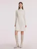 A-Line Sleeveless Tweed Dress sold by Goelia