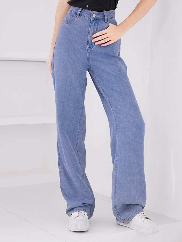 Denim Blue Full-Length Jeans sold by Goelia product image thumbnail 3