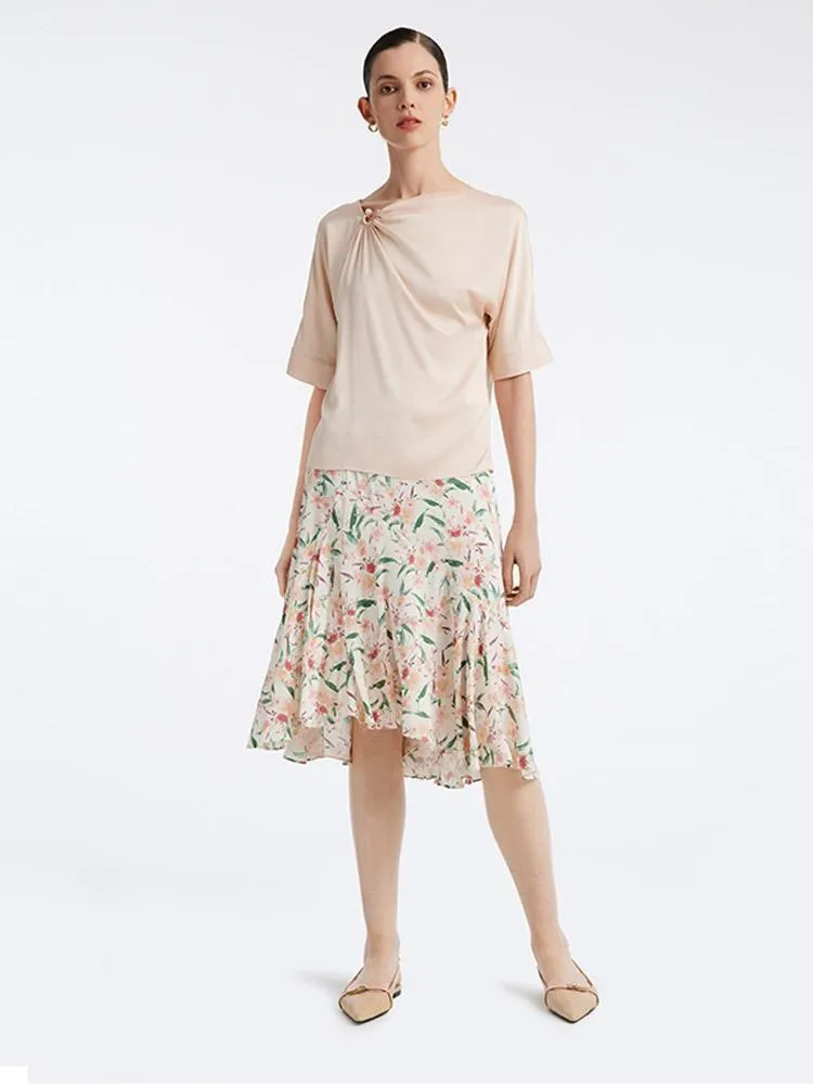 22 Momme Stretch Silk Women Blouse sold by Goelia product image thumbnail 2