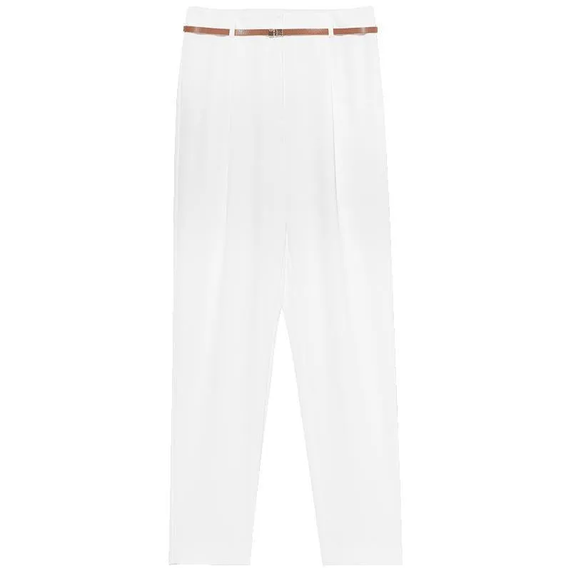 Tapered Pants With Belt sold by Goelia product image thumbnail 5