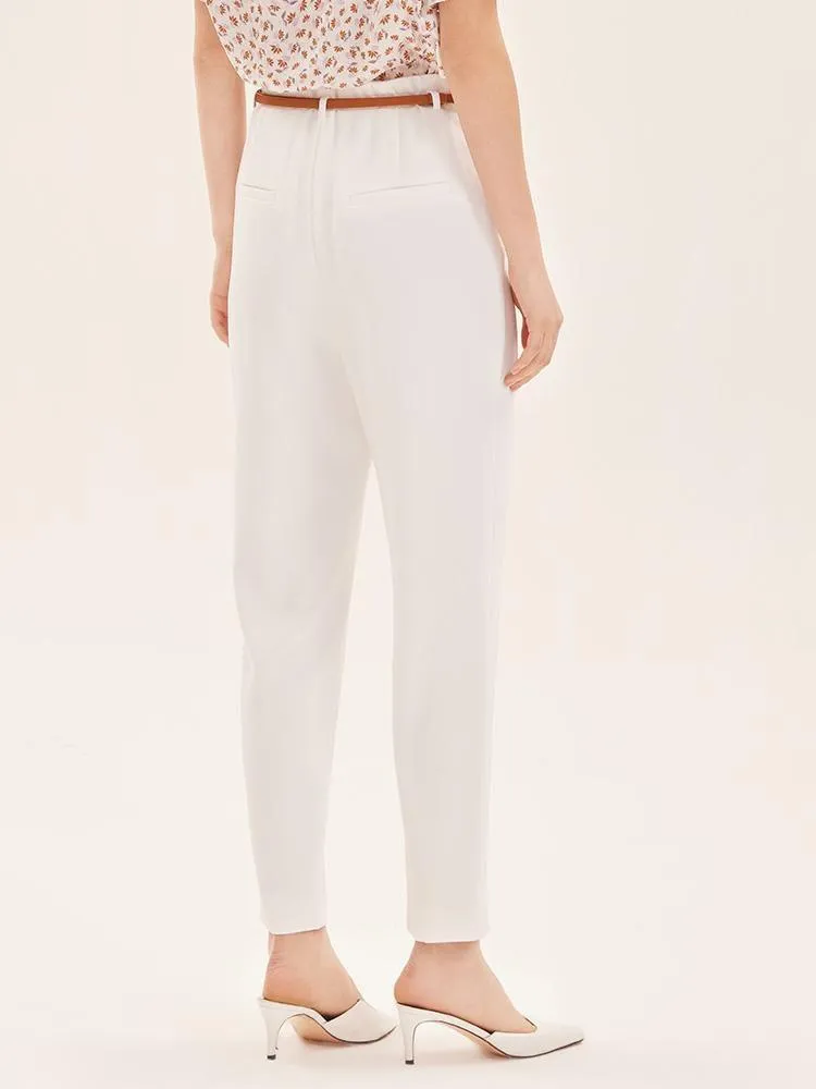 Tapered Pants With Belt sold by Goelia product image thumbnail 3