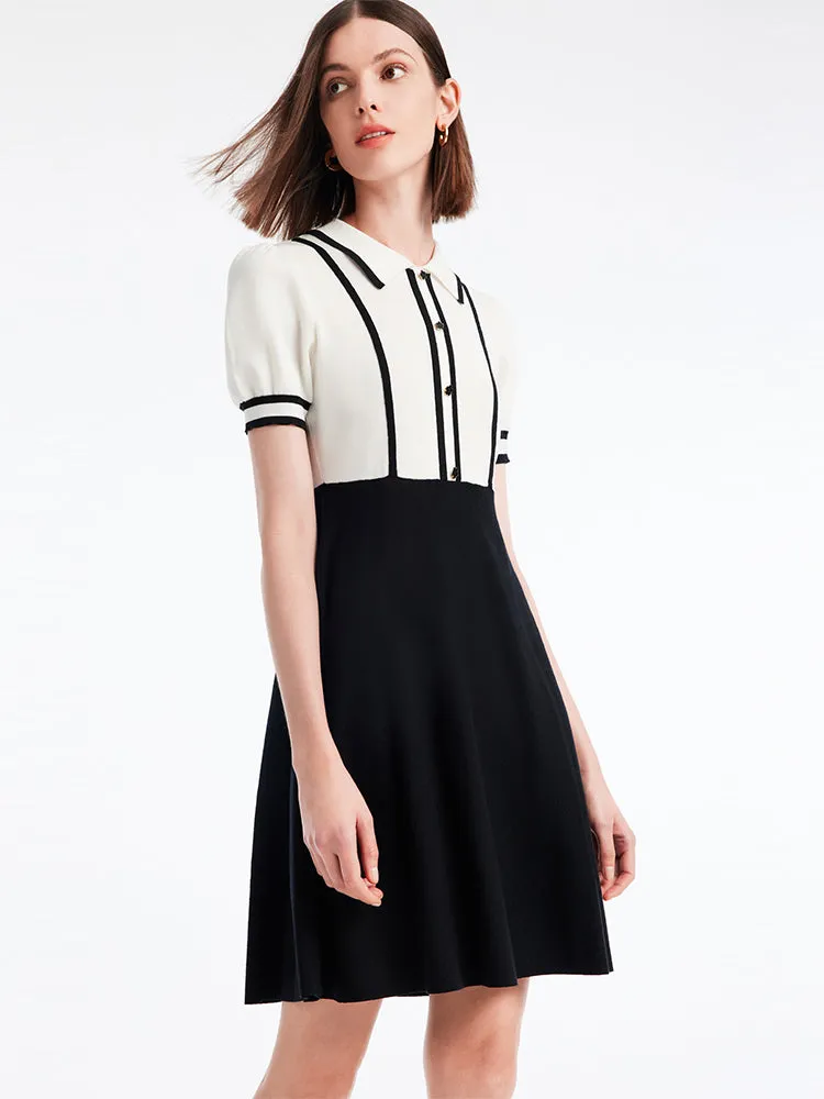 Gathered Waist College Commuter Mini Dress sold by Goelia product image thumbnail 5