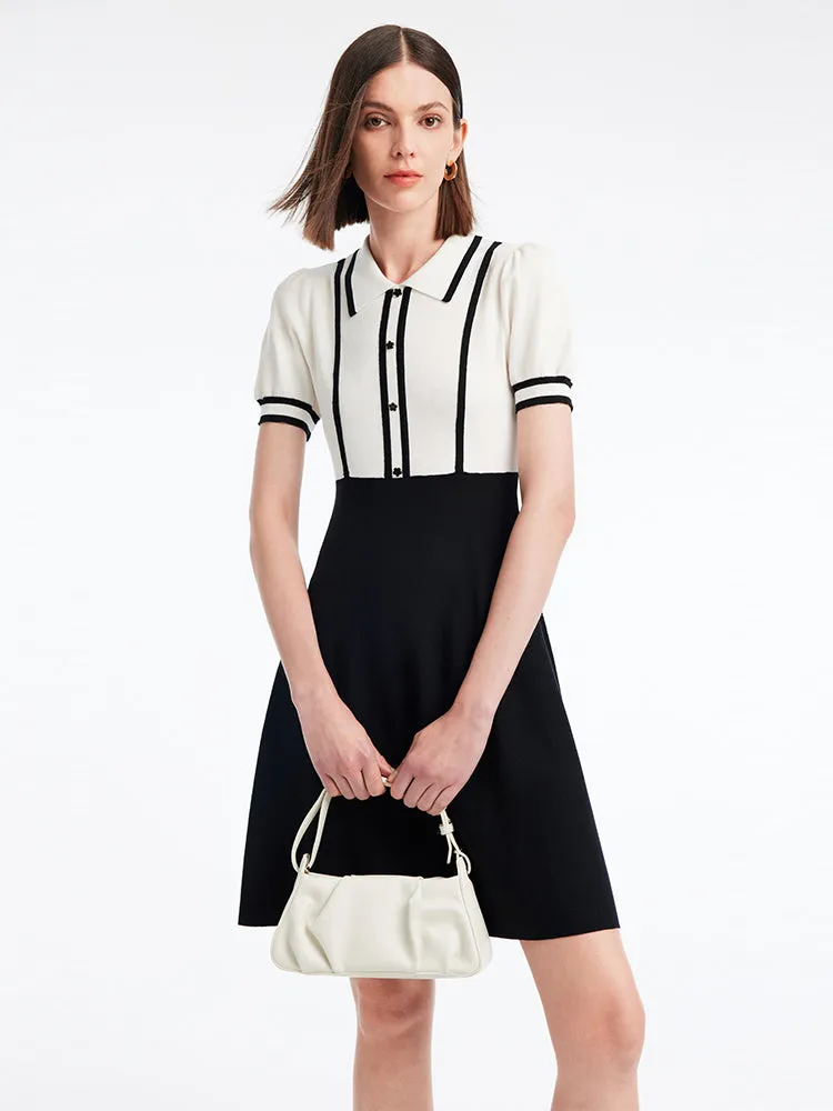 Gathered Waist College Commuter Mini Dress sold by Goelia product image thumbnail 2