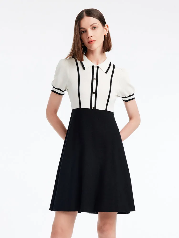 Gathered Waist College Commuter Mini Dress sold by Goelia product image thumbnail 3