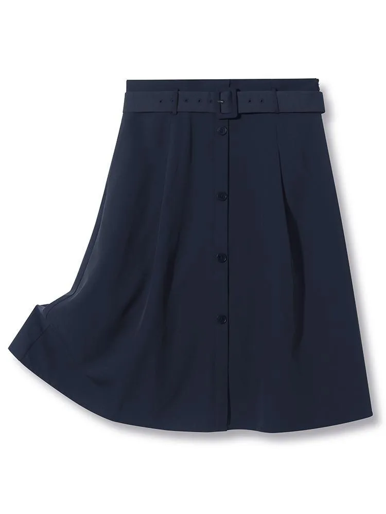 High Waist A-Line Skirt With Pockets sold by Goelia product image thumbnail 5