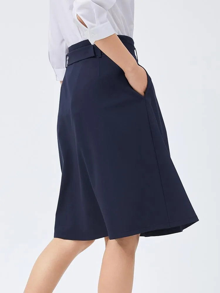 High Waist A-Line Skirt With Pockets sold by Goelia product image thumbnail 4