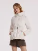 White Hooded Goose Down Garment sold by Goelia