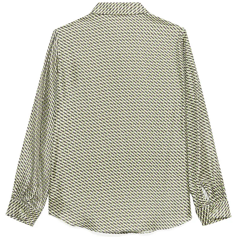 14 Momme Silk Print Shirt sold by Goelia product image thumbnail 5