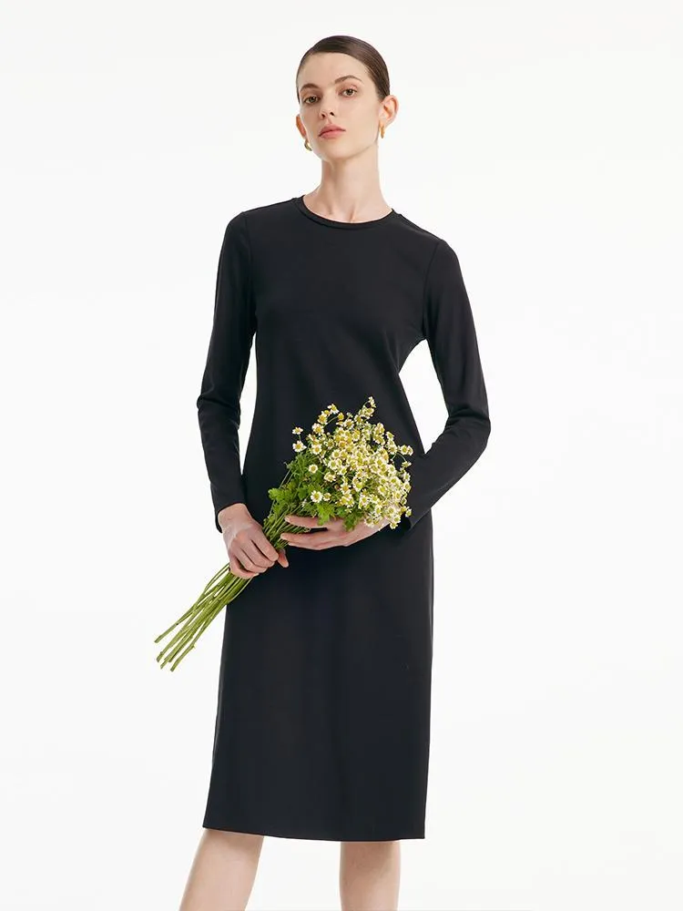 Tweed Vest And Side Slit Dress Two-Piece Set sold by Goelia product image thumbnail 2