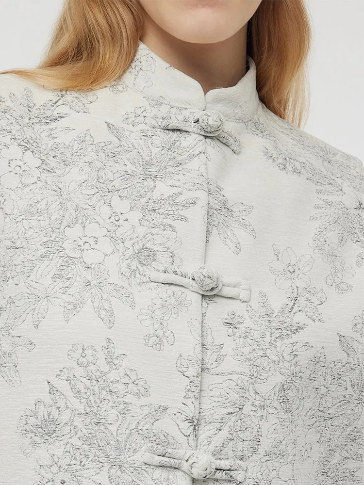 New Chinese-Style Jacquard Women Vest sold by Goelia product image thumbnail 5