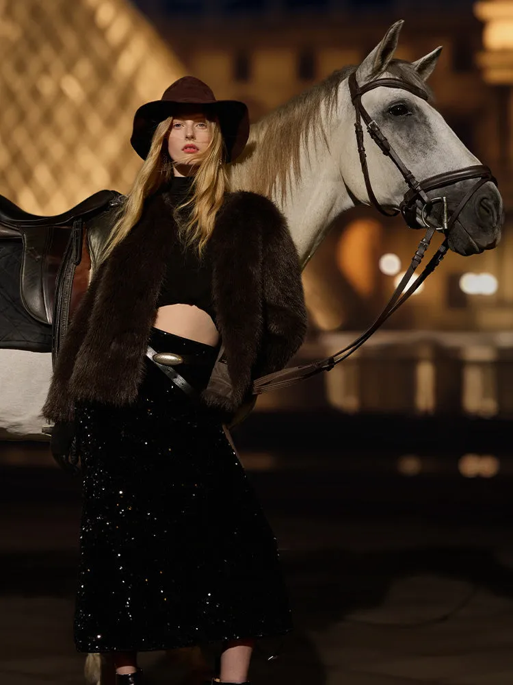 Eco-friendly Fur Women Short Coat sold by Goelia product image thumbnail 2