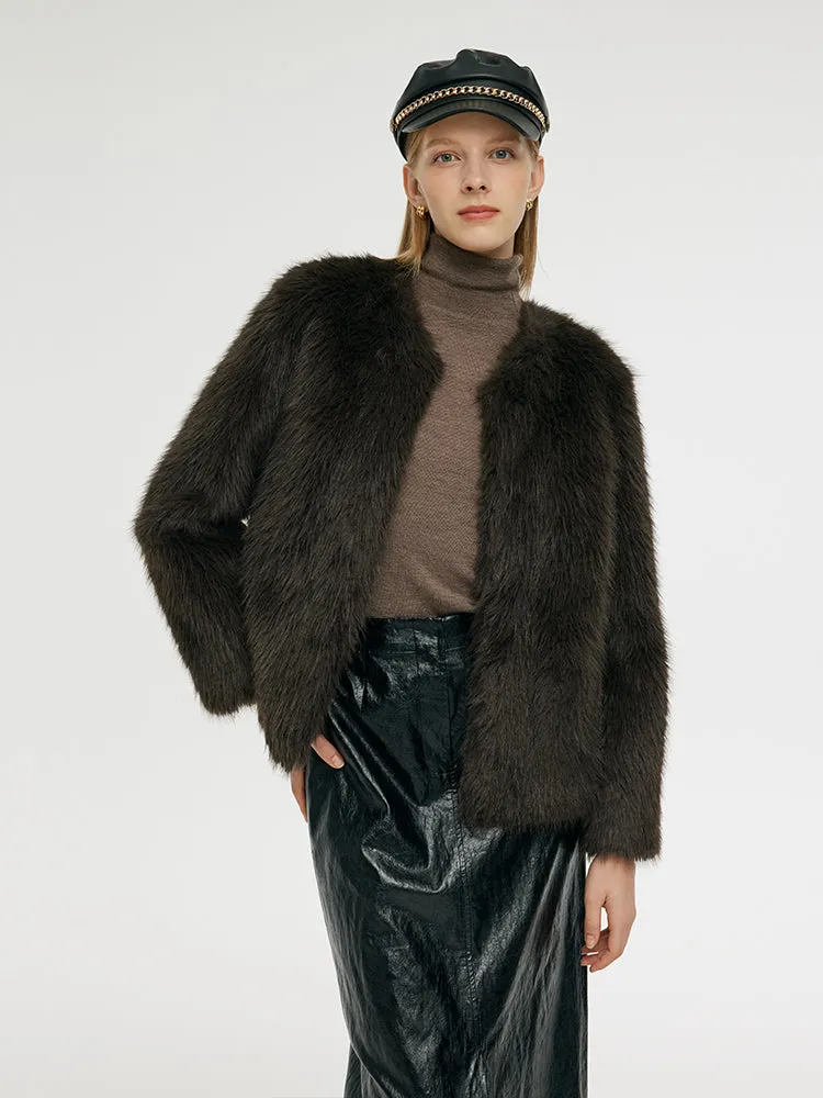 Eco-friendly Fur Women Short Coat sold by Goelia product image thumbnail 3