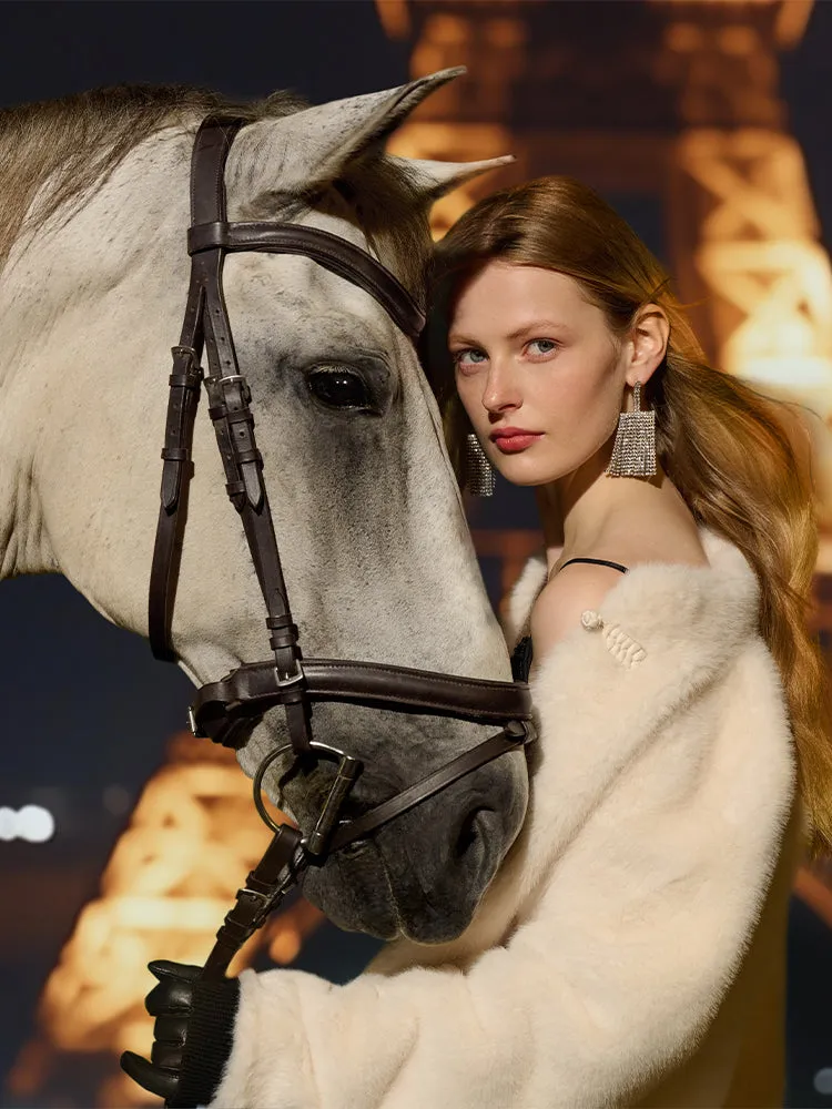 New Chinese-Style Eco-friendly Fur Women Short Coat sold by Goelia product image thumbnail 3