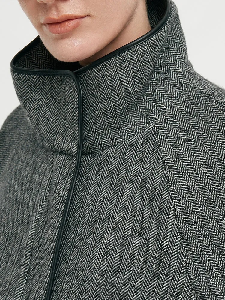 Washable Wool Women Boxy Coat sold by Goelia product image thumbnail 5