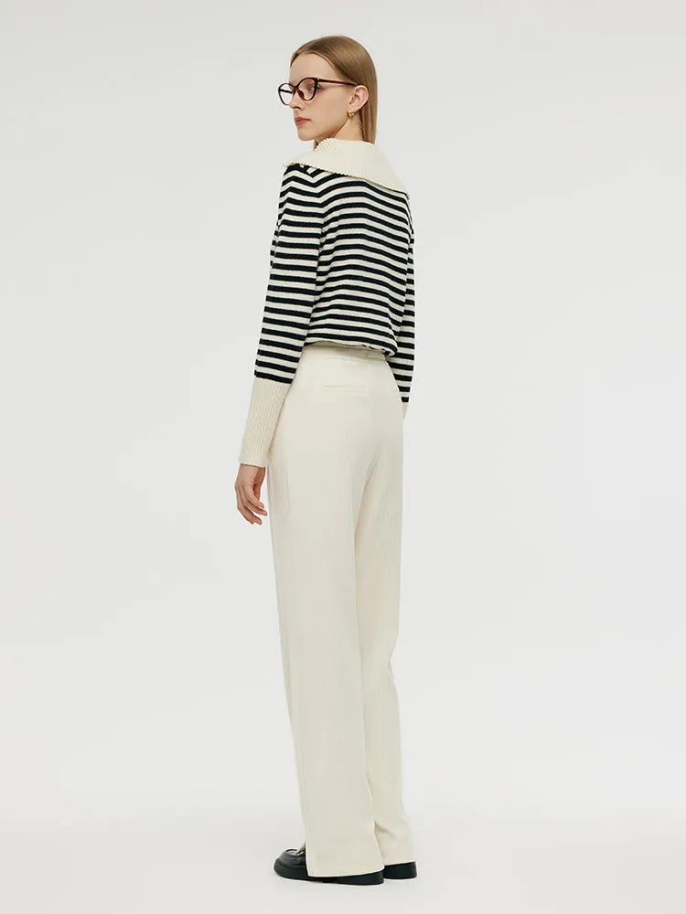 Full-Length Slit Knitted Women Pants sold by Goelia product image thumbnail 3