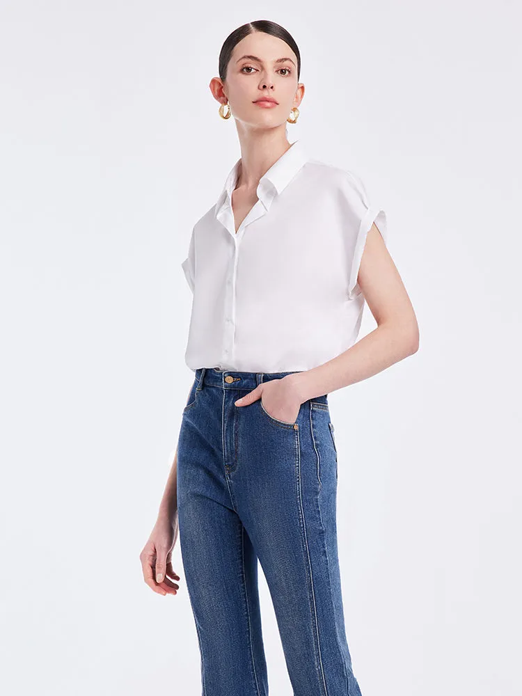 Short Sleeve White Shirt sold by Goelia product image thumbnail 5