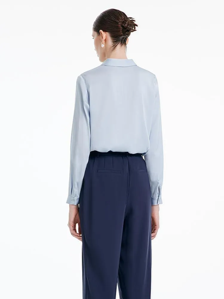 22 Momme Pure Silk Women Shirt sold by Goelia product image thumbnail 4