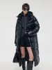 Windproof Warm Hooded Long Goose Down Coat sold by Goelia