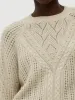Cashmere Cable Knit Women Sweater sold by Goelia