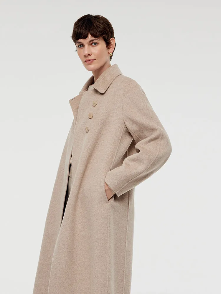Wool Cashmere Women Overcoat sold by Goelia product image thumbnail 4