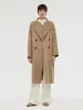 100% Cashmere Lapel Unisex Overcoat sold by Goelia