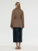 Wool Cashmere Women Wrap Coat sold by Goelia