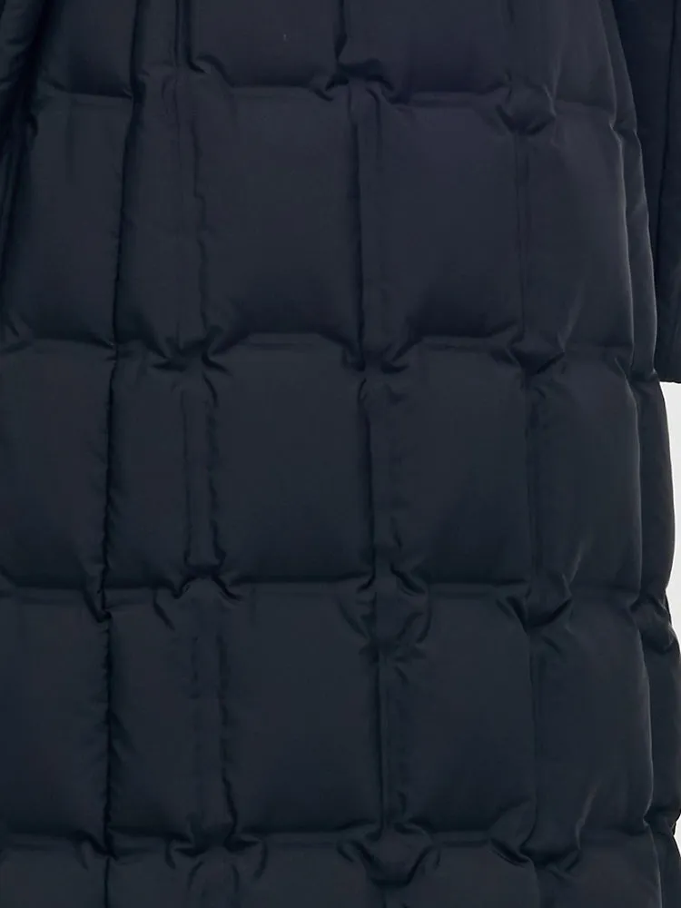 Longline Hooded Goose Down Coat sold by Goelia product image thumbnail 2