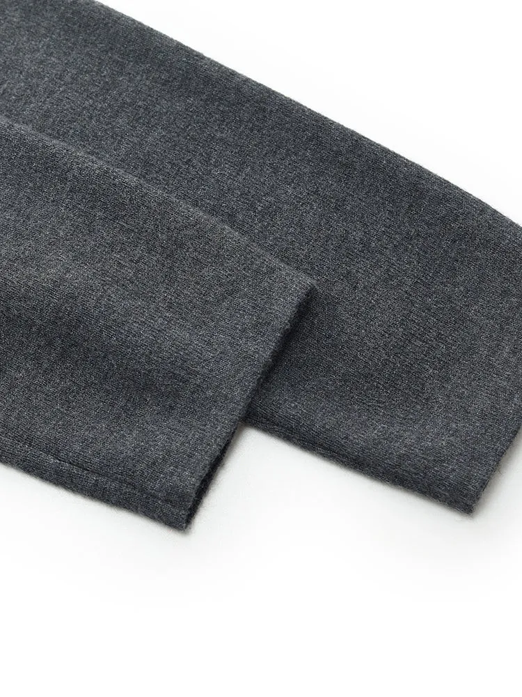 Sequins Vest And Mock Neck Midi Dress Two-Piece Set With Belt sold by Goelia product image thumbnail 4