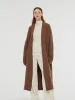 Wool Yak Blend Unisex Long Cardigan sold by Goelia