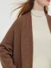 Wool Yak Blend Unisex Long Cardigan sold by Goelia