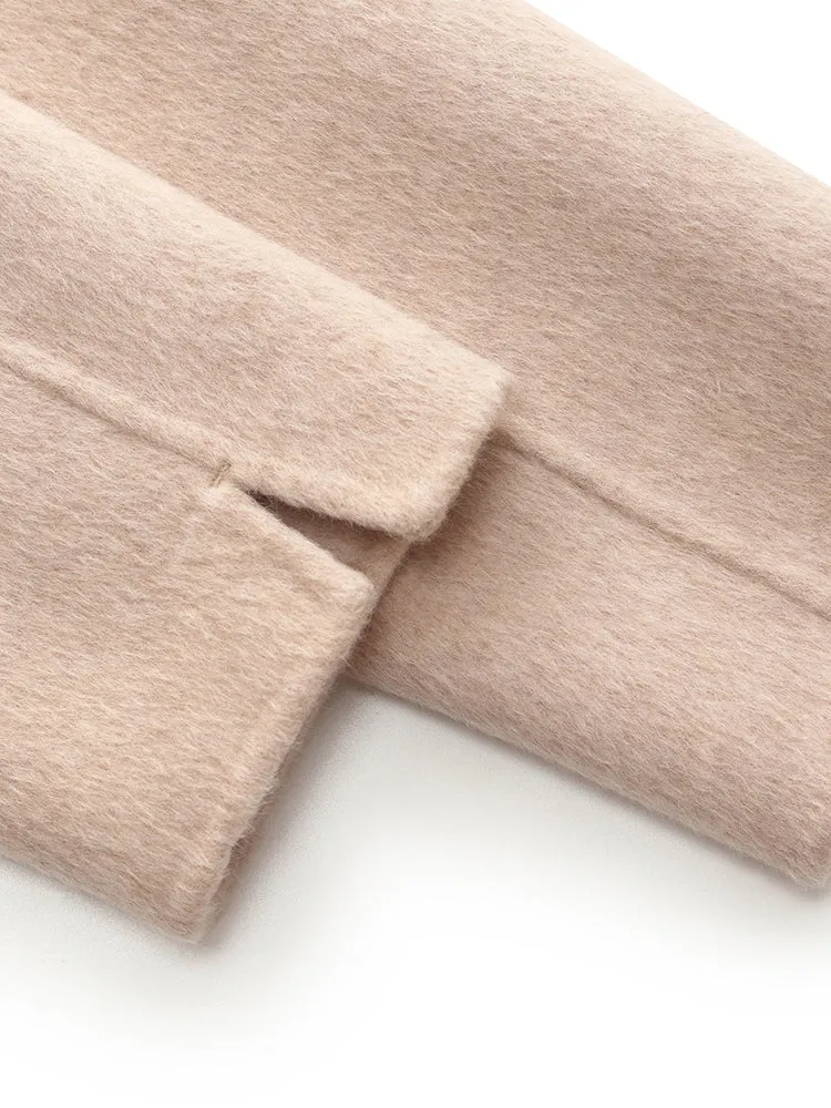 Wool Alpaca Women Overcoat sold by Goelia product image thumbnail 4