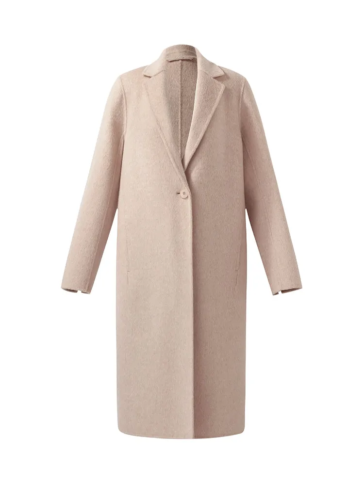 Wool Alpaca Women Overcoat sold by Goelia product image thumbnail 2