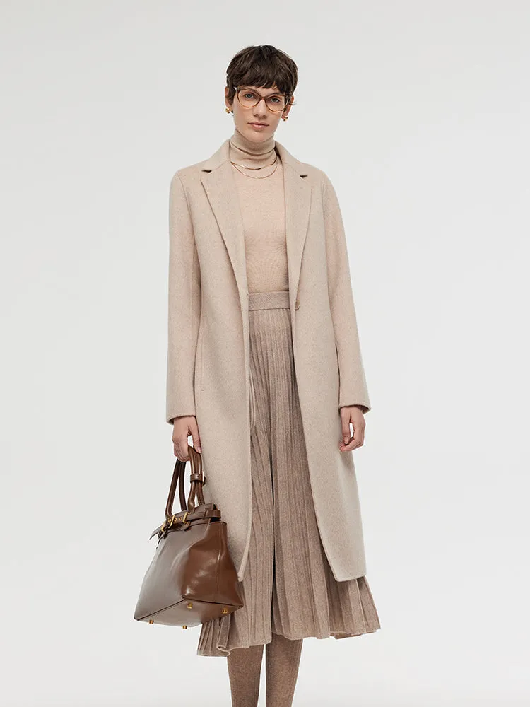 Wool Alpaca Women Overcoat sold by Goelia