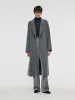 Alpaca Wool Belted Women Overcoat sold by Goelia
