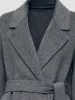 Alpaca Wool Belted Women Overcoat sold by Goelia