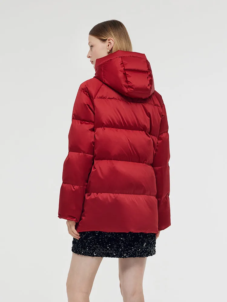 New Chinese-Style Hooded Goose Down Jacket sold by Goelia product image thumbnail 4