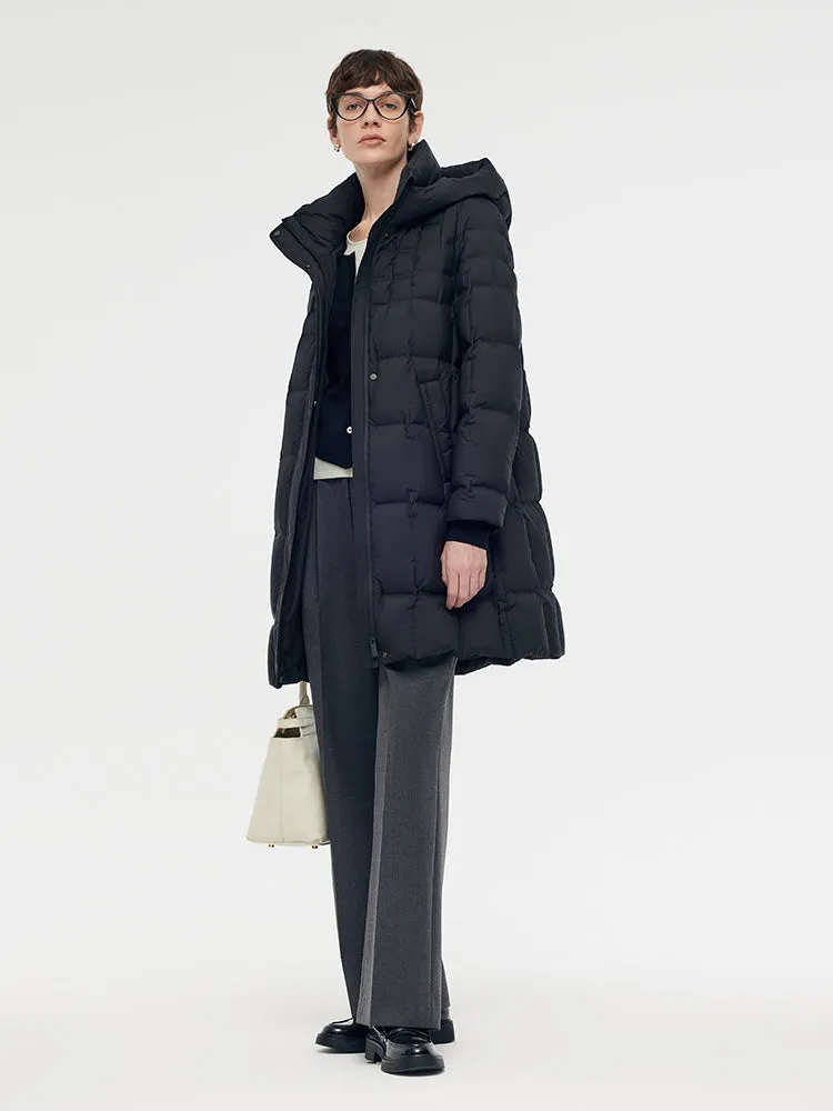Water-repellent And Windproof Hooded Goose Down Coat sold by Goelia product image thumbnail 3