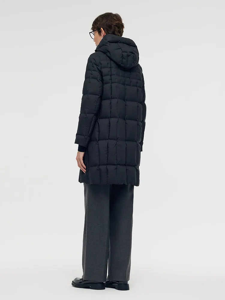 Water-repellent And Windproof Hooded Goose Down Coat sold by Goelia product image thumbnail 4