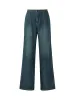Wide Leg Women Fleece Lined Jeans sold by Goelia