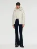 Zip-Up Hooded Goose Down Jacket sold by Goelia