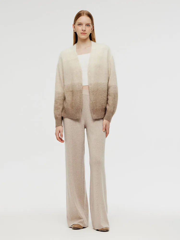 Brushed Cashmere Gradient Women Cardigan sold by Goelia product image thumbnail 3