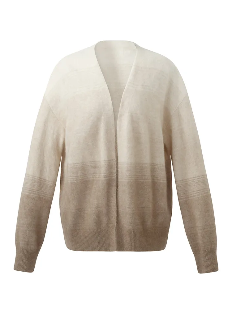 Brushed Cashmere Gradient Women Cardigan sold by Goelia product image thumbnail 2
