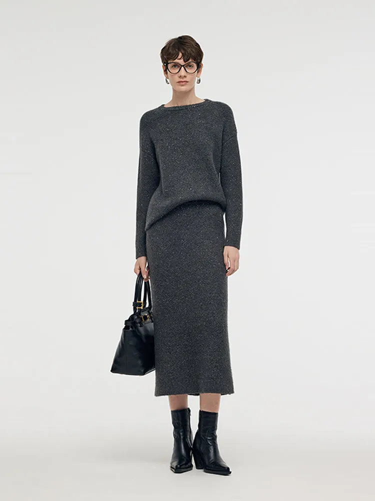 Mohair Wool Blend Sequins Women Sweater sold by Goelia product image thumbnail 3