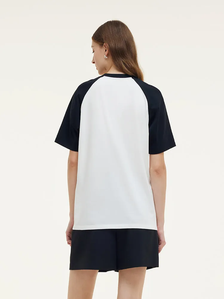 Color Block Women T-Shirt sold by Goelia product image thumbnail 3