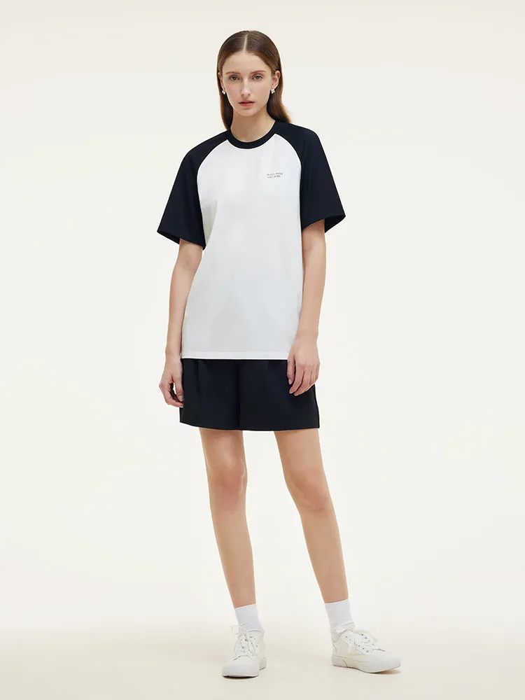 Color Block Women T-Shirt sold by Goelia product image thumbnail 2