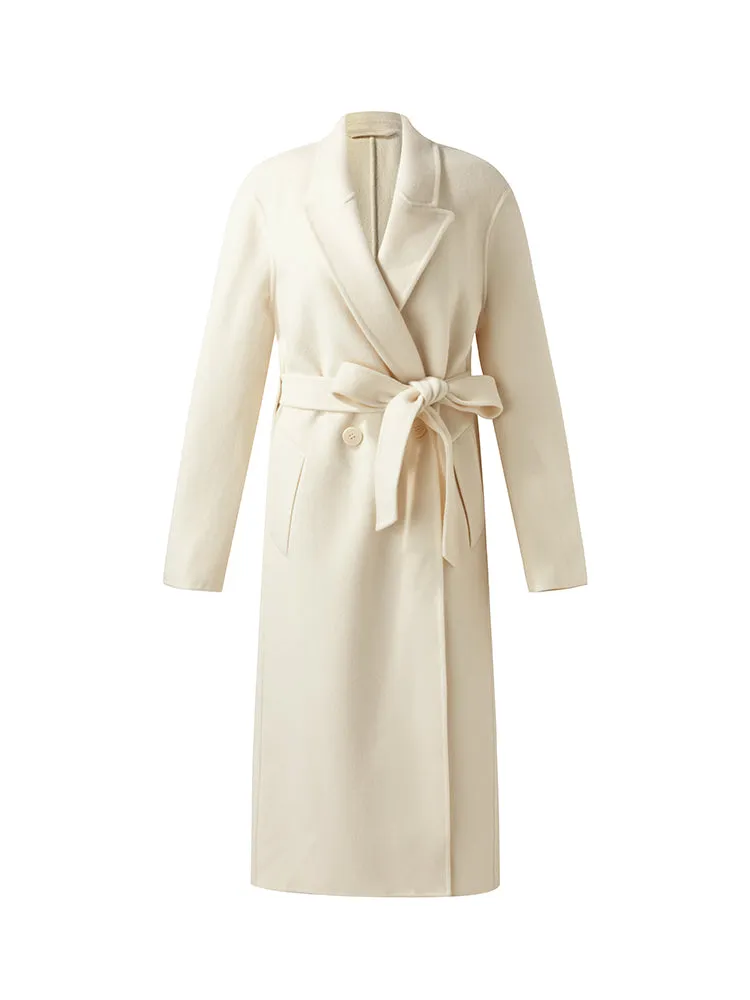 Cashmere Wool Women Wrap Overcoat sold by Goelia product image thumbnail 2