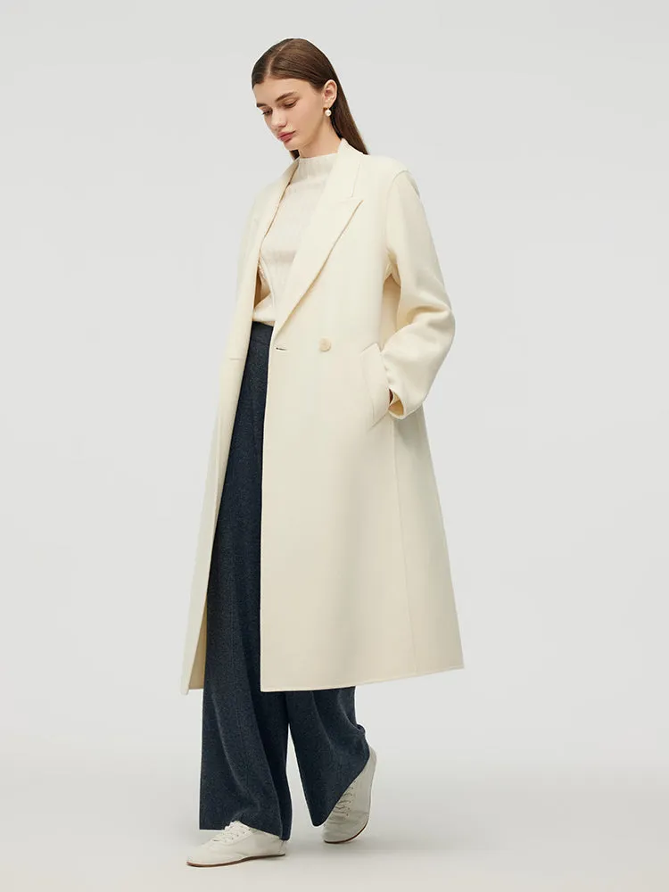Cashmere Wool Women Wrap Overcoat sold by Goelia product image thumbnail 5