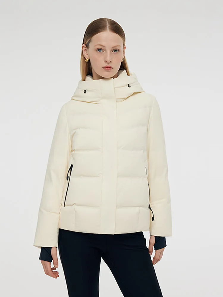 Drawstring Hooded Goose Down Jacket sold by Goelia product image thumbnail 5