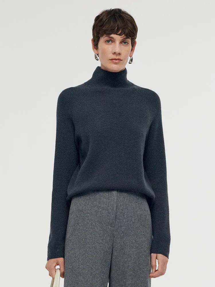 Cashmere Turtleneck Women Sweater sold by Goelia